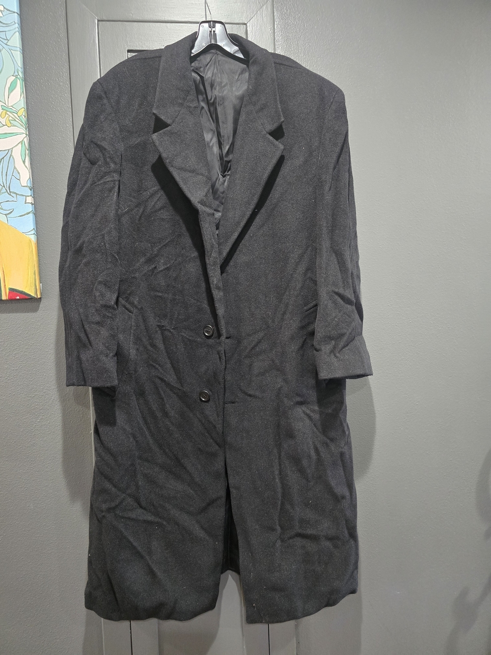 London Fog Black Men's Classic Trench Coat